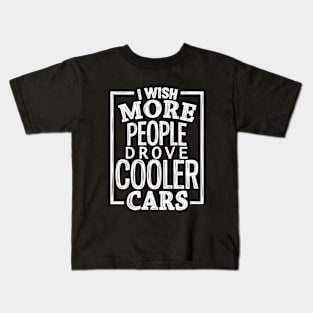 Cooler cars 9 Kids T-Shirt